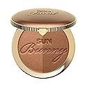 Too Faced Sun Bunny Bronzer | Buildable Highlighter + Bronzer Duo for Luminous Glow and Sun-Kissed Finish, 0.28 Ounce