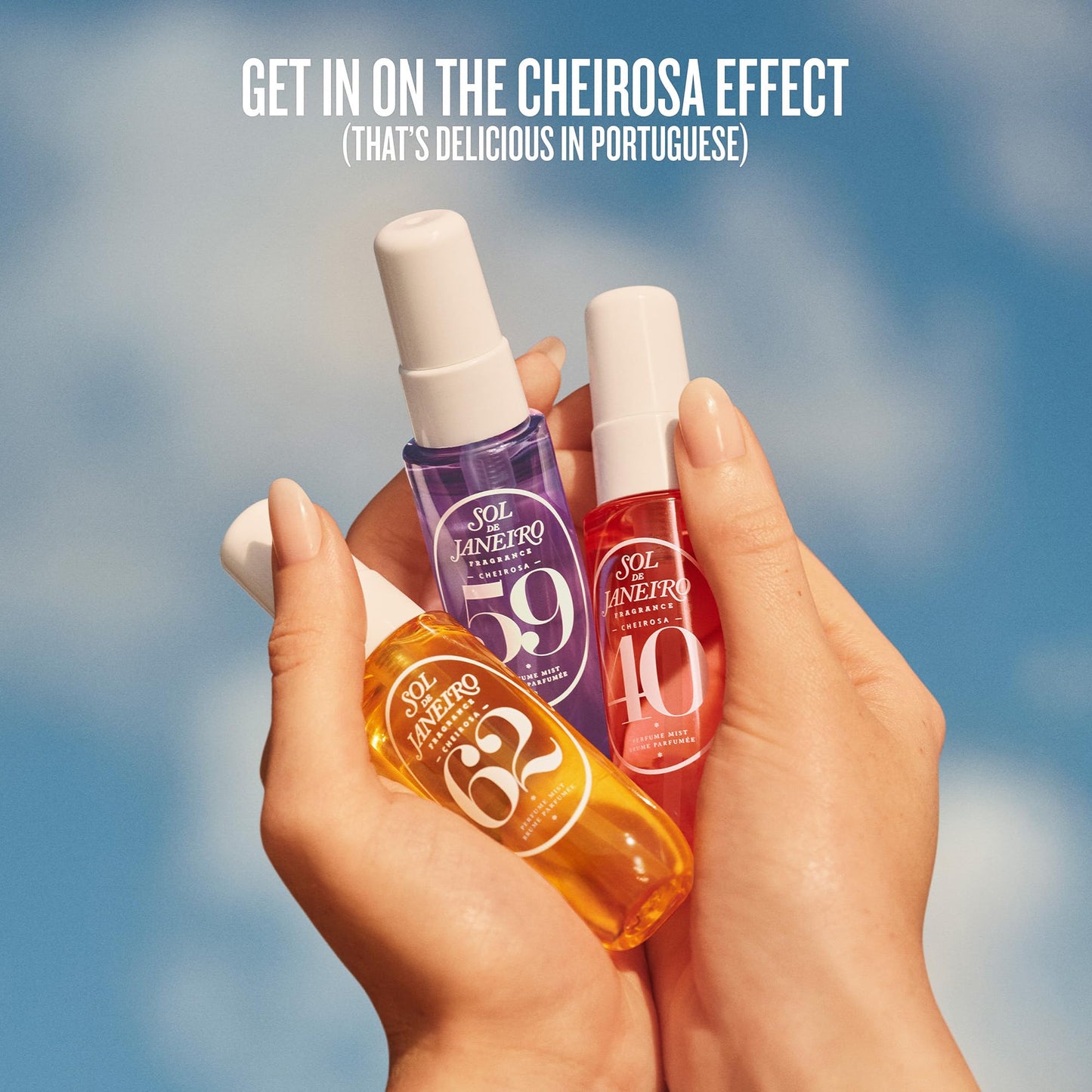 Sol de Janeiro Cheirosa Perfume Mist Discovery Set | Includes Cheirosa 62, 40, and 59 | 3 x 1 fl oz. Beauty Minis Beauty and Personal Care Sol de Janeiro