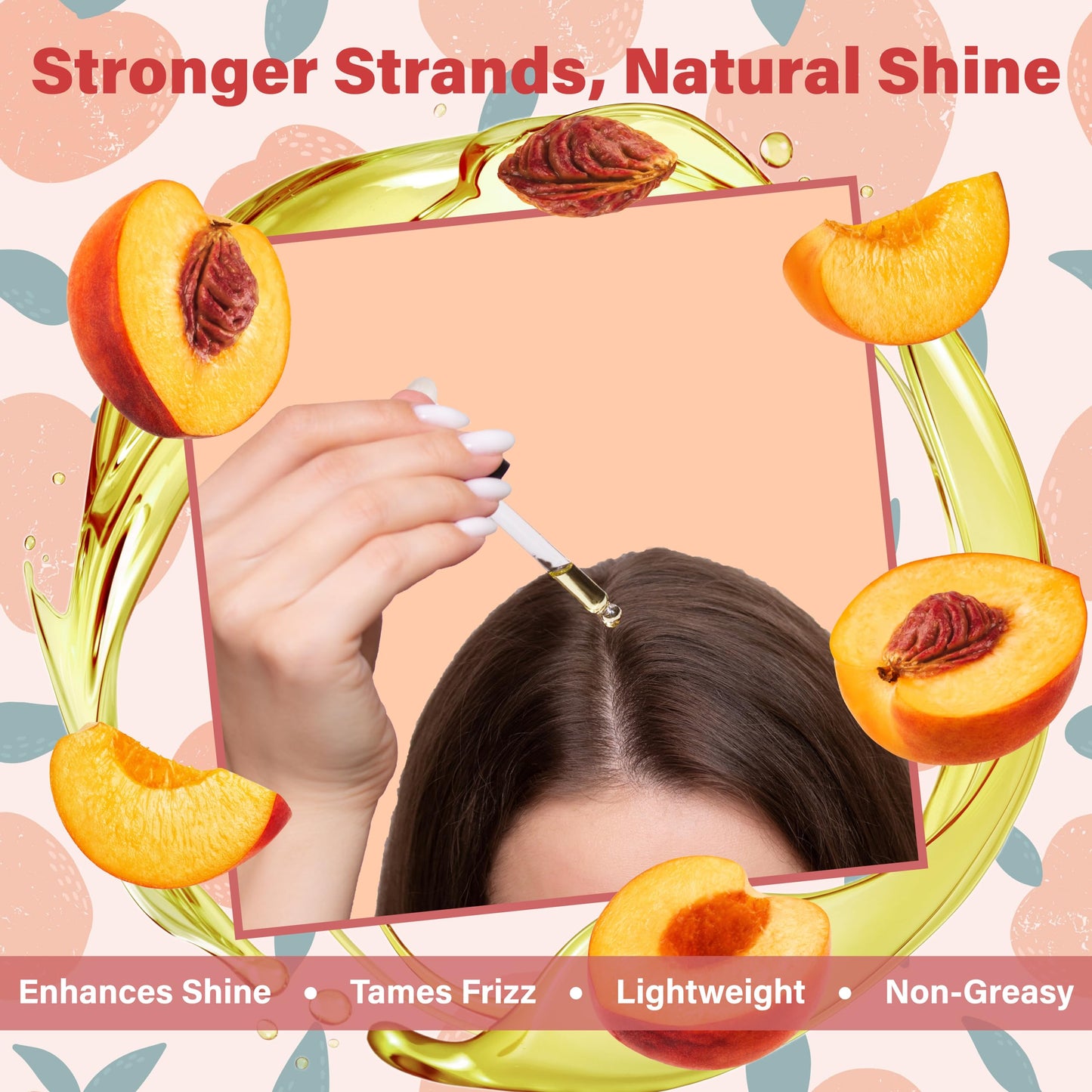 Peach Kernel Oil 16 fl. oz. Cold Pressed 100% Pure & Natural Carrier - Ideal for Skin, Face, Body, and Hair Moisturizer. Great for DIY Creams Beauty & Personal Care Plant Guru