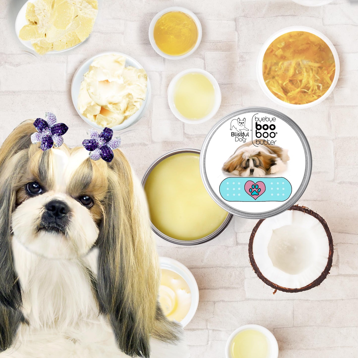 The Blissful Dog Shih Tzu Boo Butter, 4 oz Beauty and Personal Care The Blissful Dog