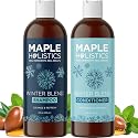 Sulfate Free Hard Water Shampoo and Conditioner - Hard Water Hair Treatments of Product and Minerals with Five Mint Essential Oils for Replenishing