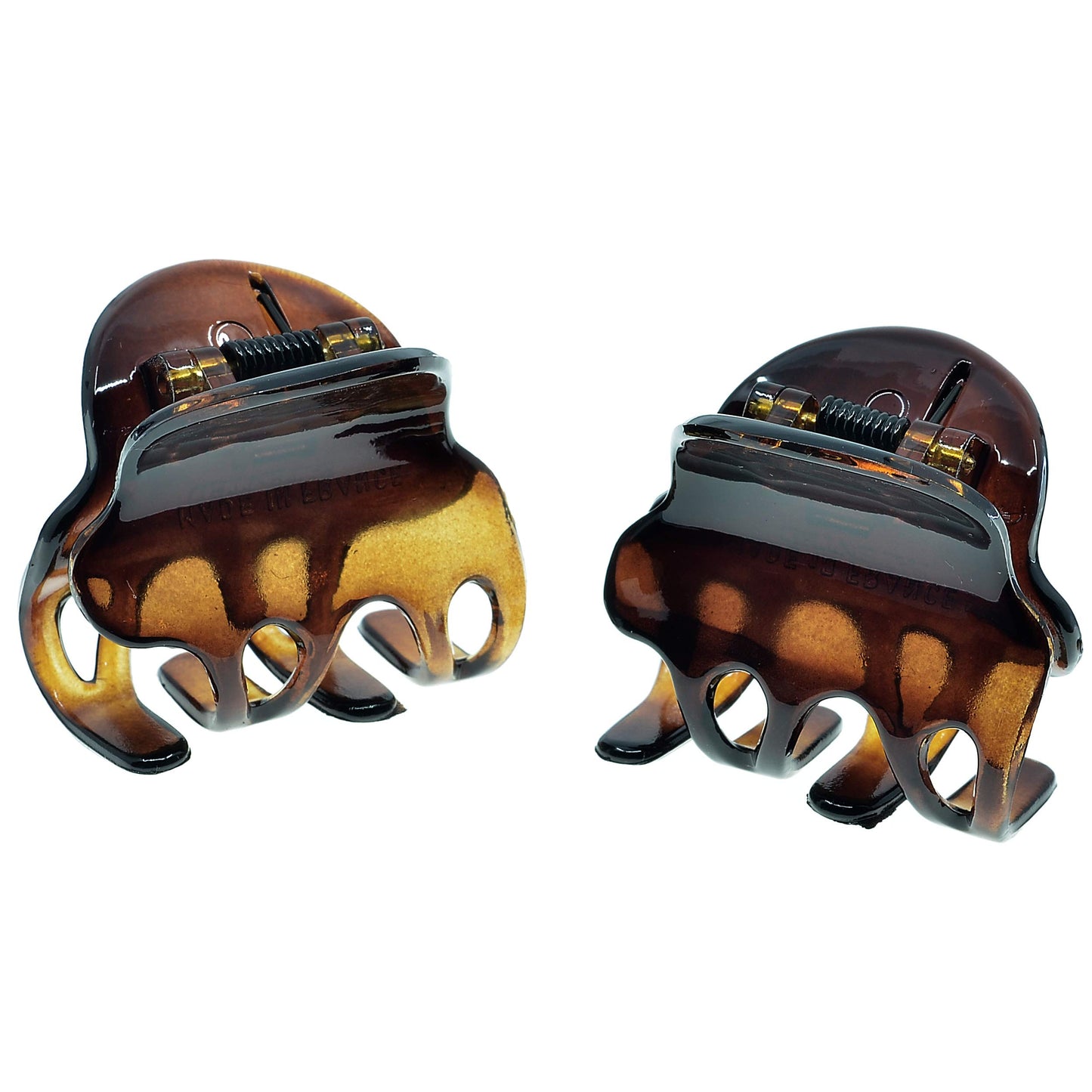 Camila Paris NV36 French Hair Clip for Women, Set of 2 Small Tortoise Girls Hair Claw Clips Fashion Durable Hair Accessories for Women, Luxury Ladies