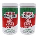 Mayan Magic Mud Powerful Deep Pore Cleansing Calcium Bentonite Clay - 4 lbs (2 Pc) - Bulk Natural Face Mask Peel for Men and Women - USA Made Full