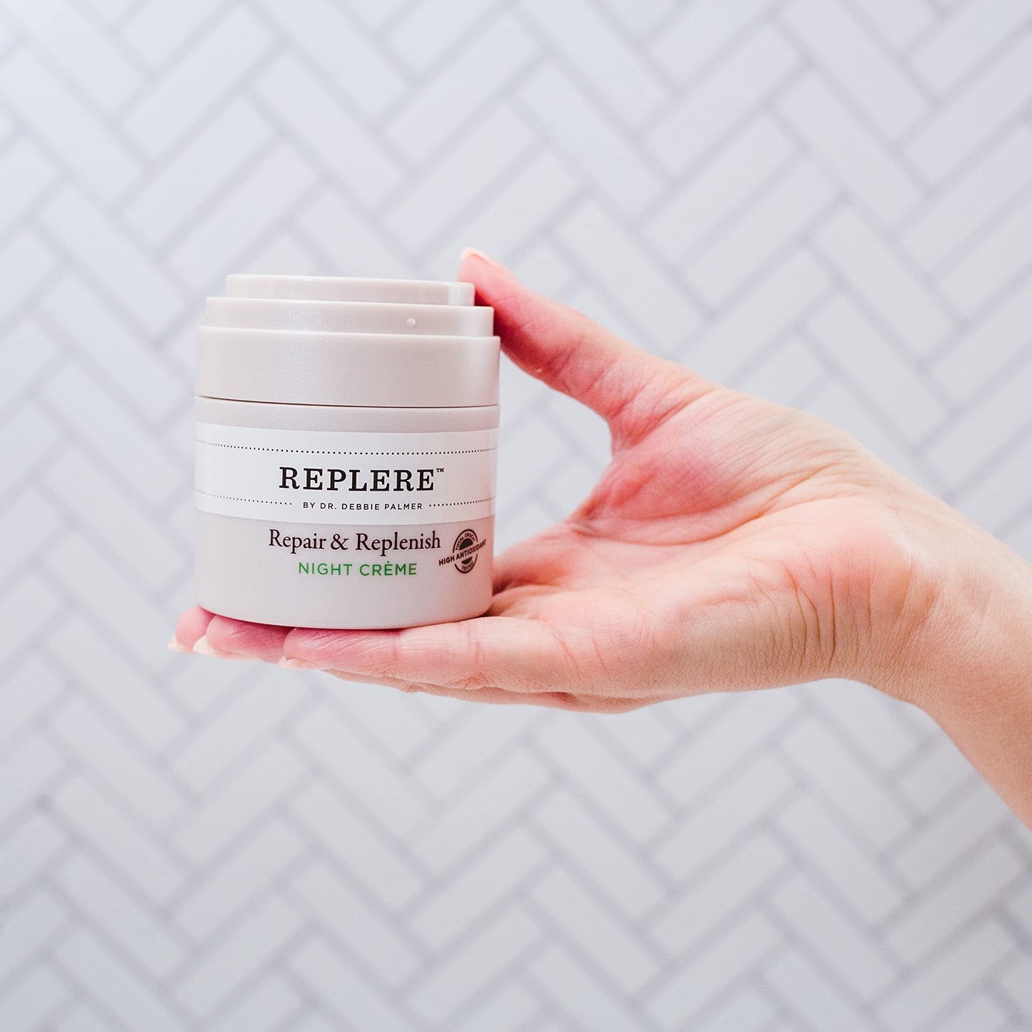 Replere - Repair & Replenish All Natural Moisturizing Night Crème - Reduce wrinkles, Dark Spots & Fine lines -1.7 OZ