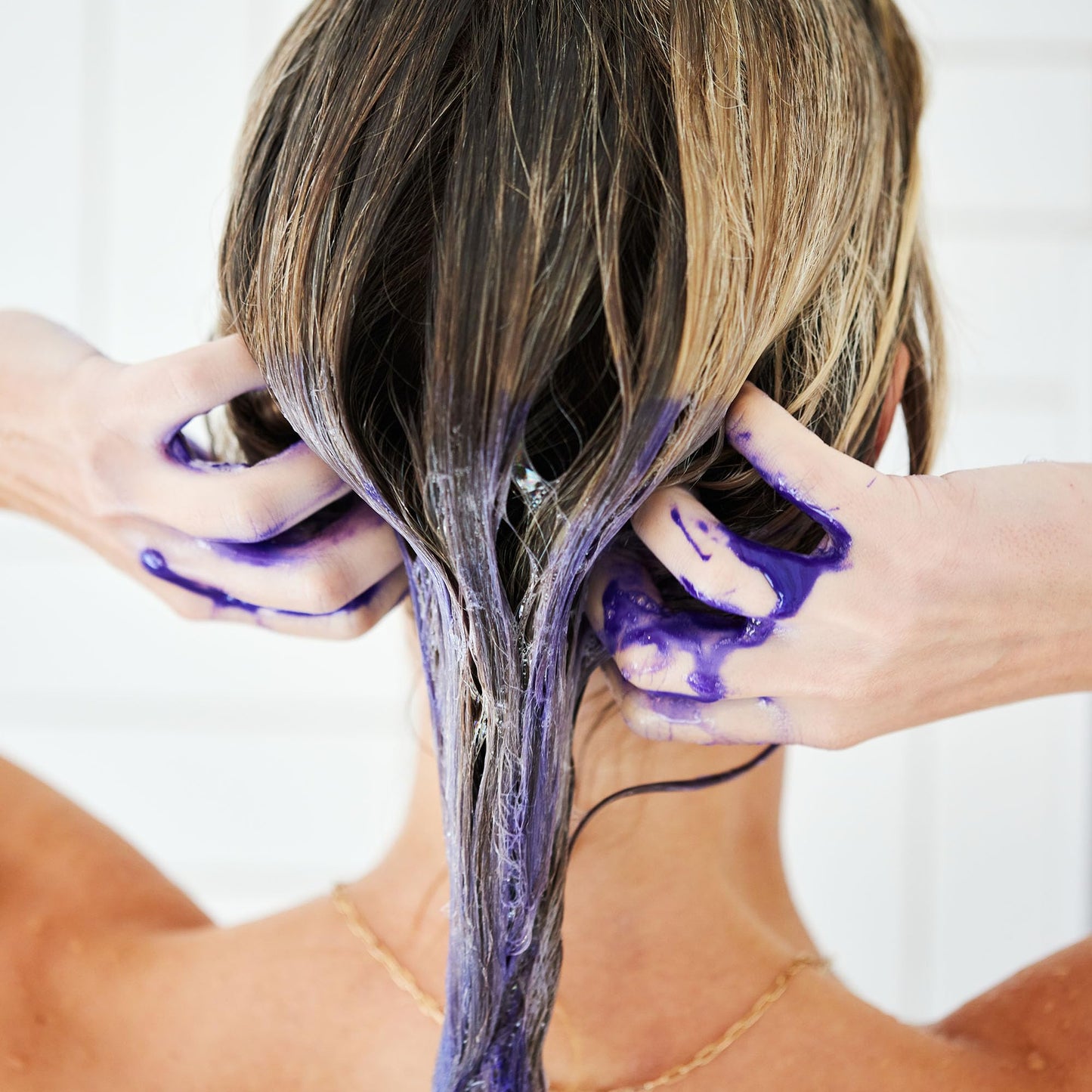 UNITE Hair - BLONDA Purple Shampoo, Conditioner & Toning Treatment Set for Blonde, Platinum, Silver & Highlighted Hair - Eliminates Brassy & Yellow