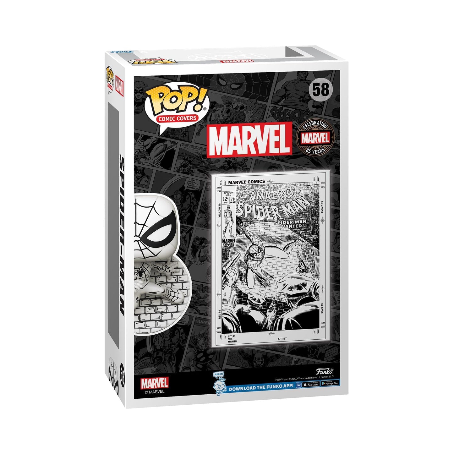 Funko POP! Comic Cover: Marvel's 85th - Spider-Man - Spider-Man - Marvel Comics - Collectable Vinyl Figure - Gift Idea - Official Merchandise…