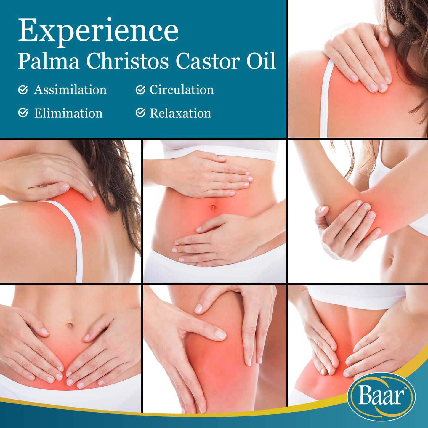 Baar Palma Christos, Organic Castor Oil, 8 oz