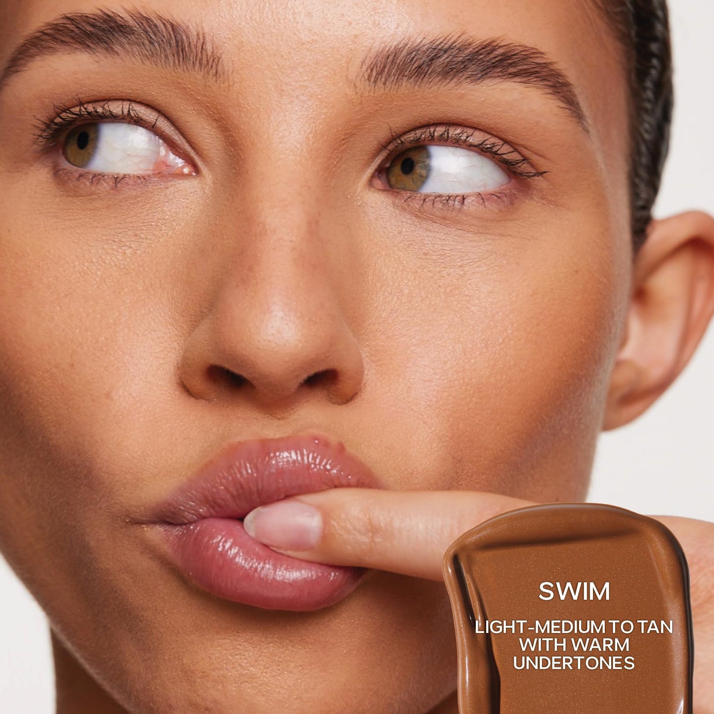 Saie Dew Bronze - Hydrating Liquid Bronzer Stick For a Sun Kissed Glow - Liquid Contour Stick Infused with Nourishing Skin Care Ingredients - Sculpted