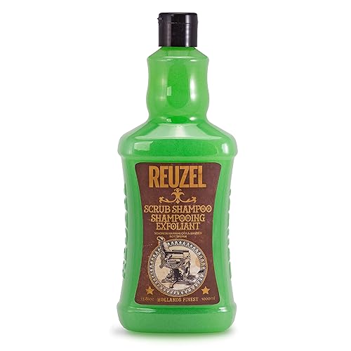 Reuzel Scrub Shampoo, Deeply Cleanses, 33.81 oz