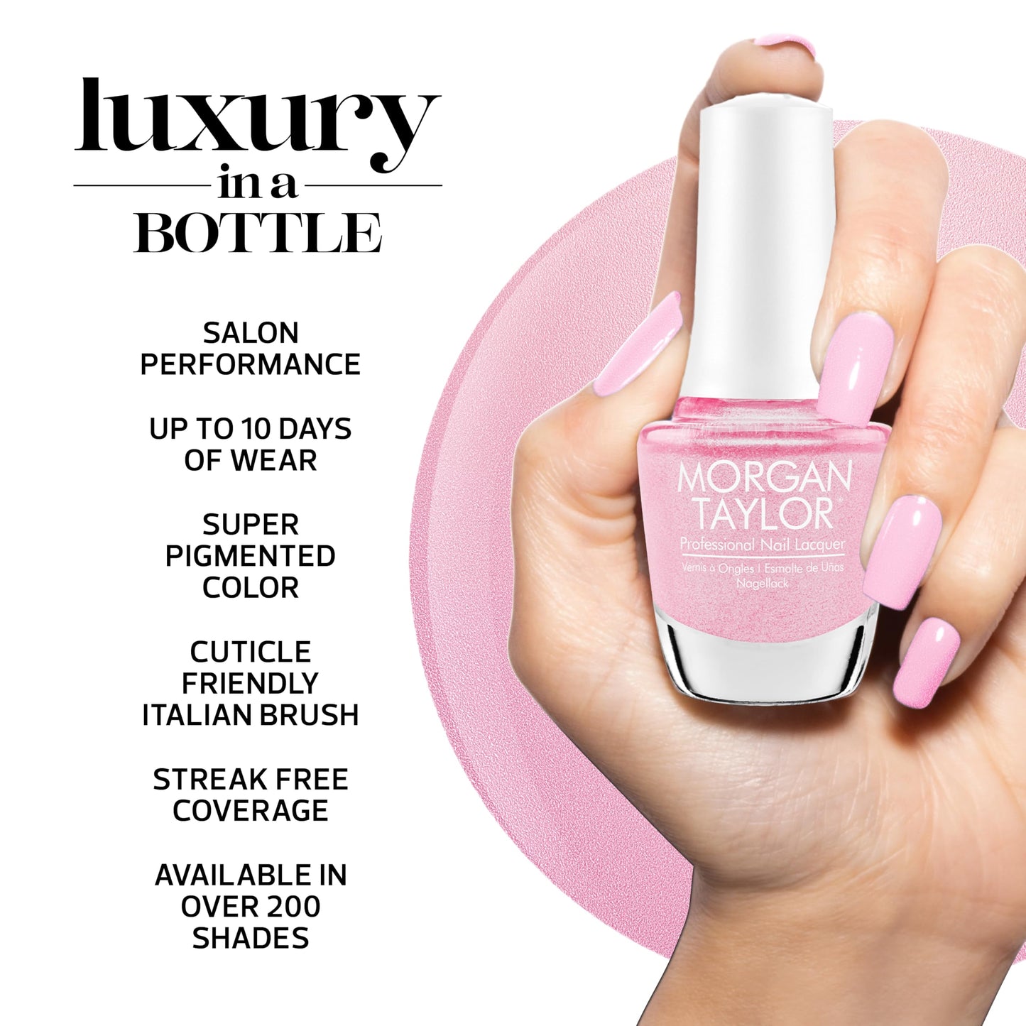 Morgan Taylor Spring Collection Now & Zen - Professional Lacquer. Vibrant, Chip-Resistant, Fast-Drying, Long-Lasting, High-Shine Finish, Perfect Beauty & Personal Care Morgan Taylor