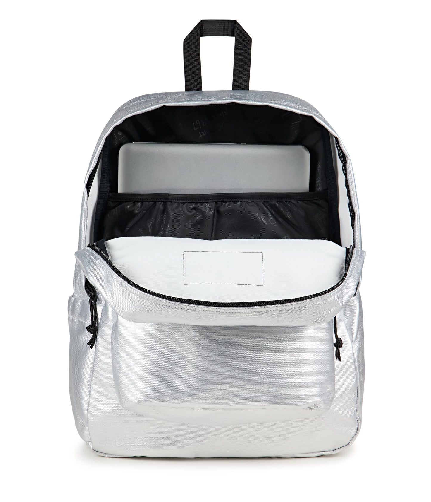 JanSport Superbreak Plus FX Backpack - Work, Travel, or Laptop Bag with Water Bottle Pocket - Surreal Shine