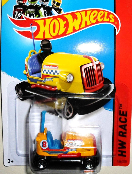 Hot Wheels 2014 HW Race Bump Around 166/250, Orange