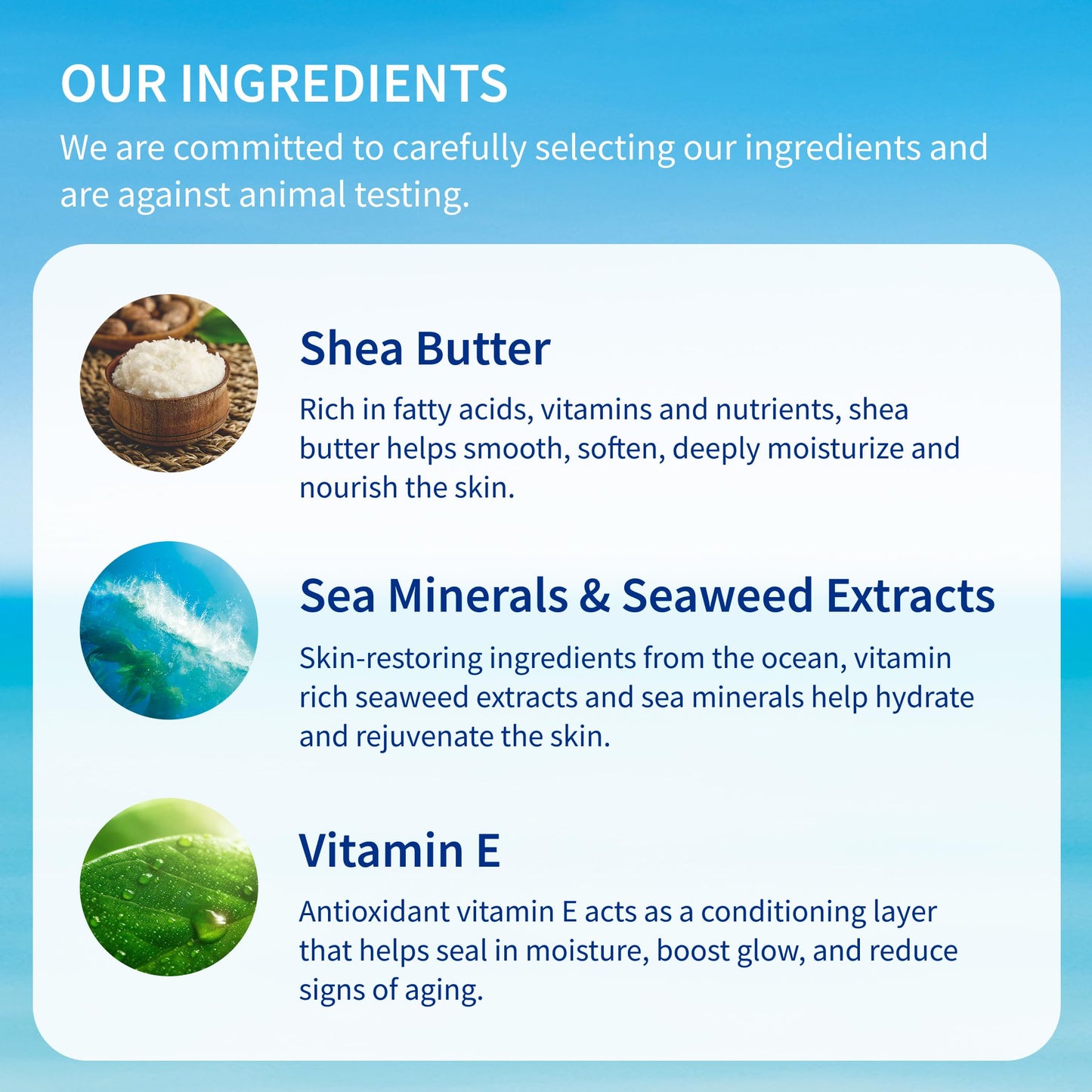 Inis the Energy of the Sea Revitalizing Body Lotion - Travel Size Lotion for Women and Men - Body Moisturizer with Shea Butter and Vitamin E - 2.9 Fl