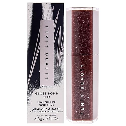 Gloss Bomb Stix Shimmer - 08 Hot Chocolit by Fenty Beauty for Women - 0.12 oz Lipstick
