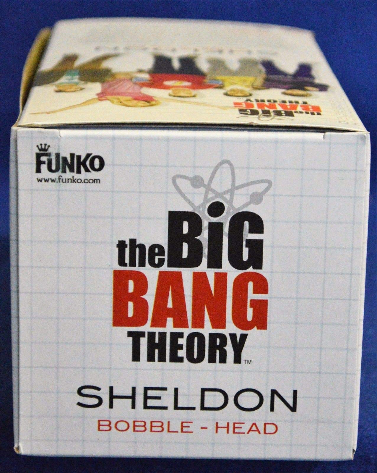 FUNKO Big Bang Theory SHELDON Bobblehead Wacky Wobbler LIMITED EDITION TIE-DYE Batman Shirt
