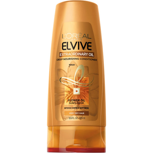 L'Oréal Paris Elvive Extraordinary Oils Crème Conditioner, 12.6 fl. oz. Beauty & Personal Care L'Oreal Paris