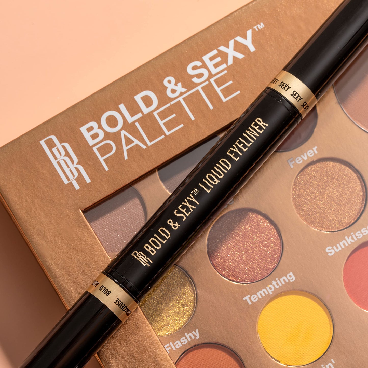 Black Radiance Bold and Sexy Liquid Eyeliner, Smudge-Proof, Long Lasting -Black