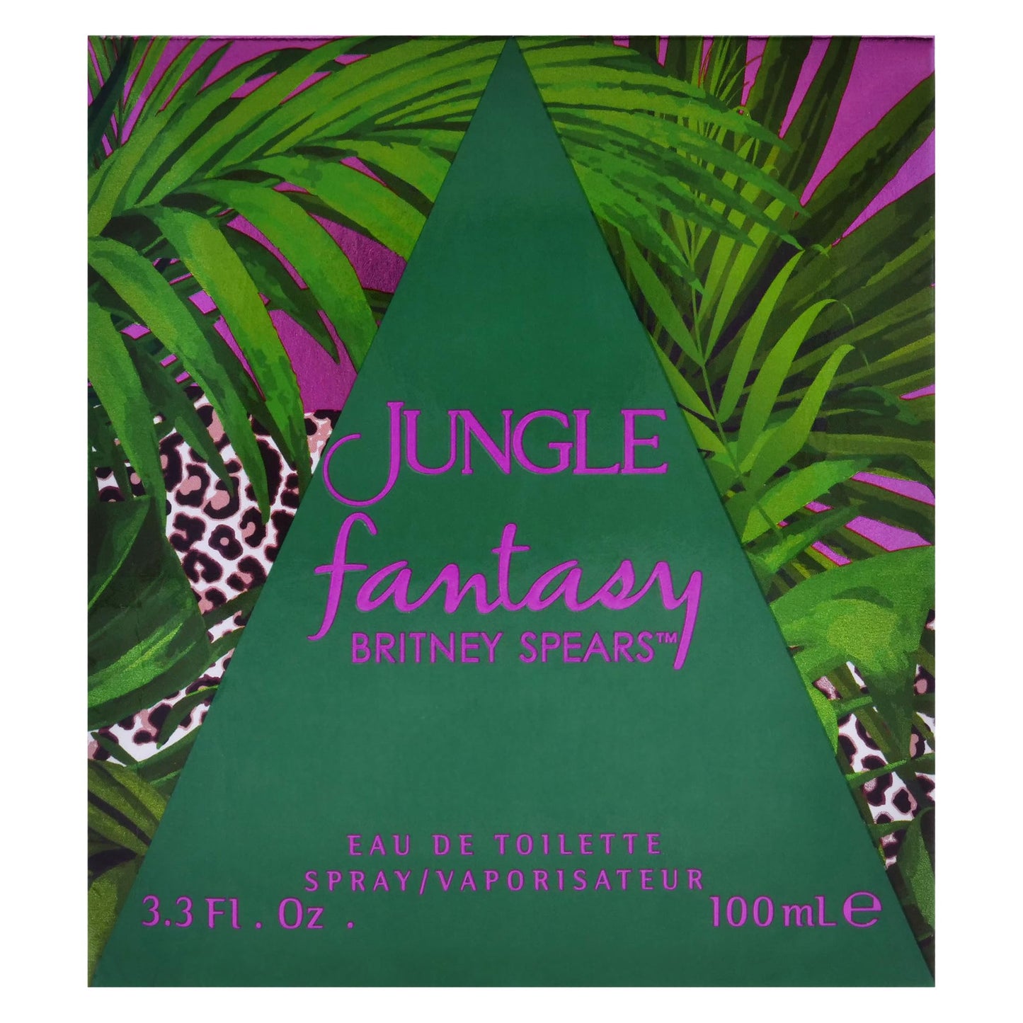 Britney Spears Jungle Fantasy Limited Edition Eau De Toilette Spray for Women, 3.3 Fl Oz