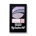 REVLON PhotoReady Eye Contour Kit, Eyeshadow Palette with 5 Wet/Dry Shades & Double-Ended Brush Applicator, Watercolors (520), 0.1oz