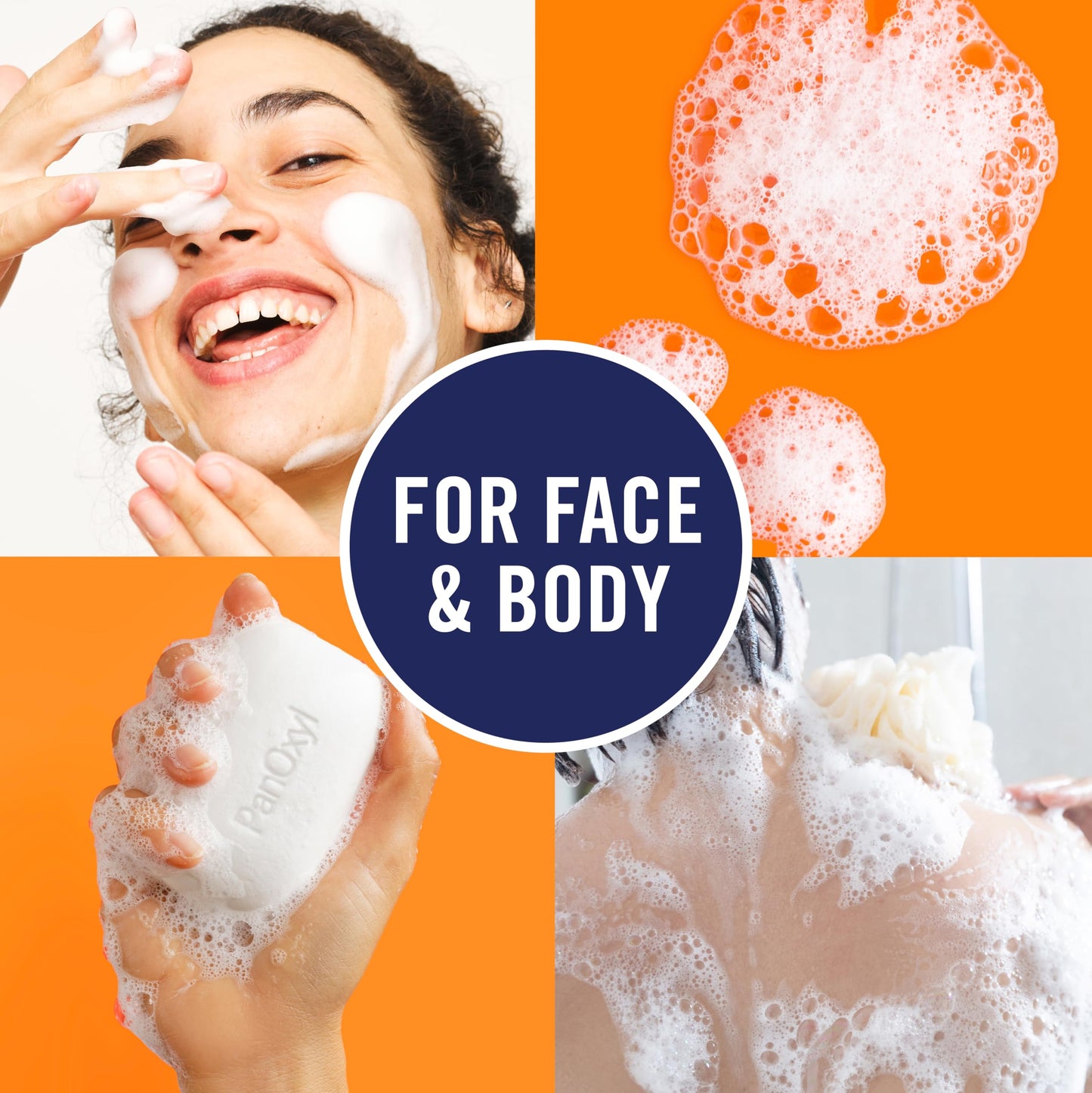 PanOxyl Acne Treatment Bar with 10% Benzoyl Peroxide, Maximum Strength Bar Soap for Face, Chest and Back, Benzoyl Peroxide Soap Body Wash, Vegan, Beauty and Personal Care PanOxyl