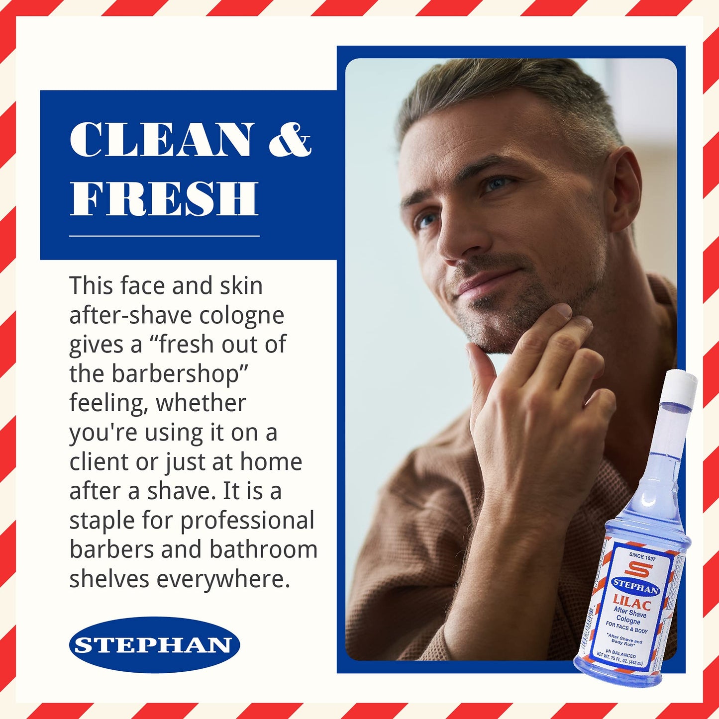 STEPHAN® Lilac After Shave (15oz) Beauty and Personal Care STEPHAN