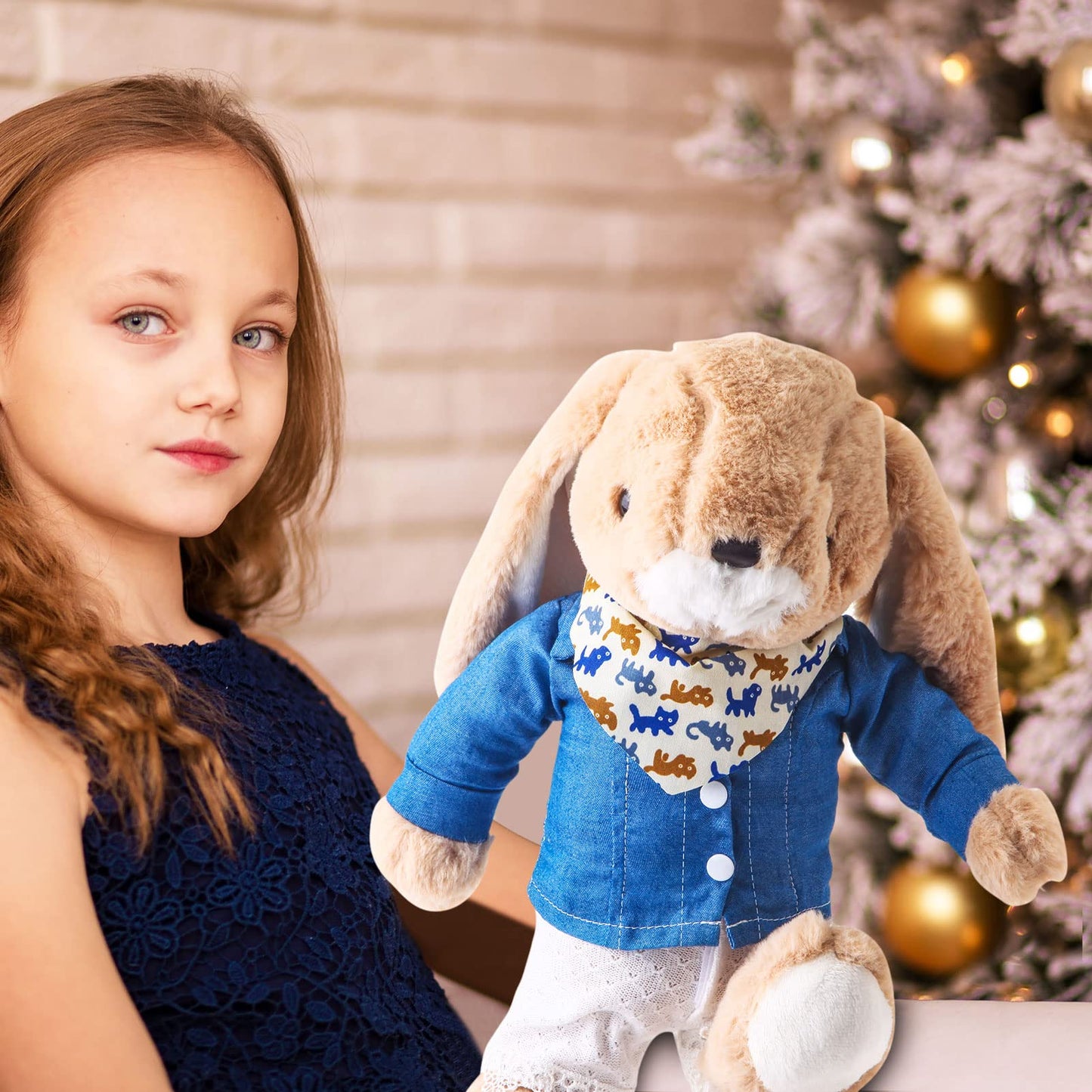 Set of 2 Unicorn Skirt Teddy Bear Clothes Outfit Fits Most 14" - 18" Bear Plush Stuffed Animal Outfit Build a Bear Doll Clothes and Make Your Own…