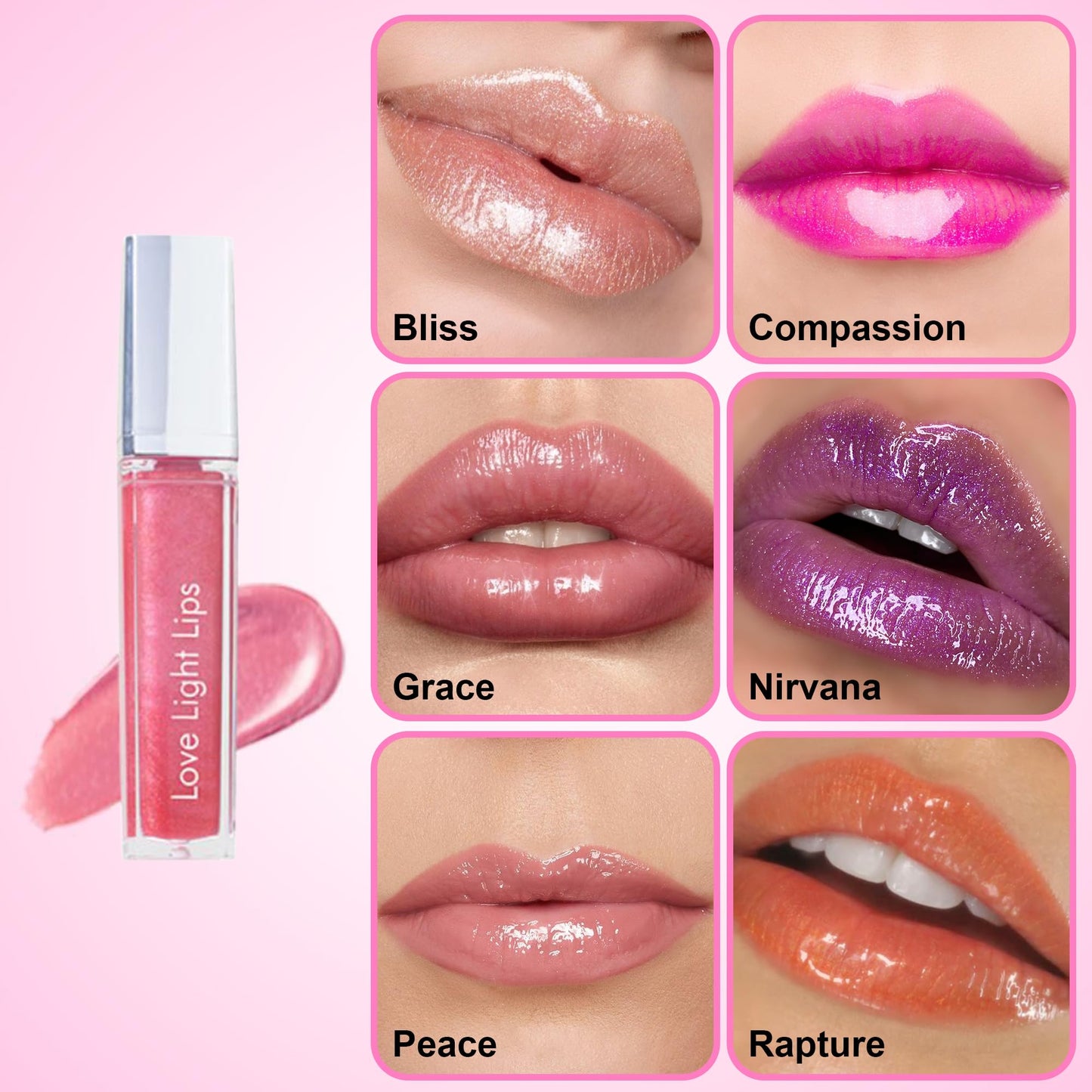 Love Light Lips Peace