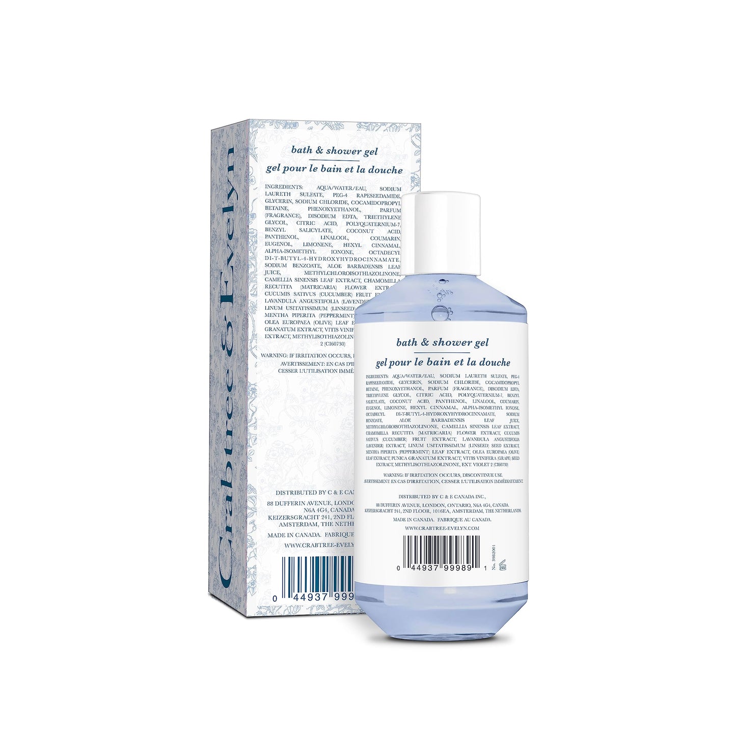 Crabtree & Evelyn Bath and Shower Gel, Nantucket Briar, 8.2 Fl Oz