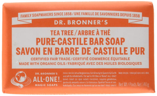 DR BRONNER SOAP BAR TTREE 5OZ