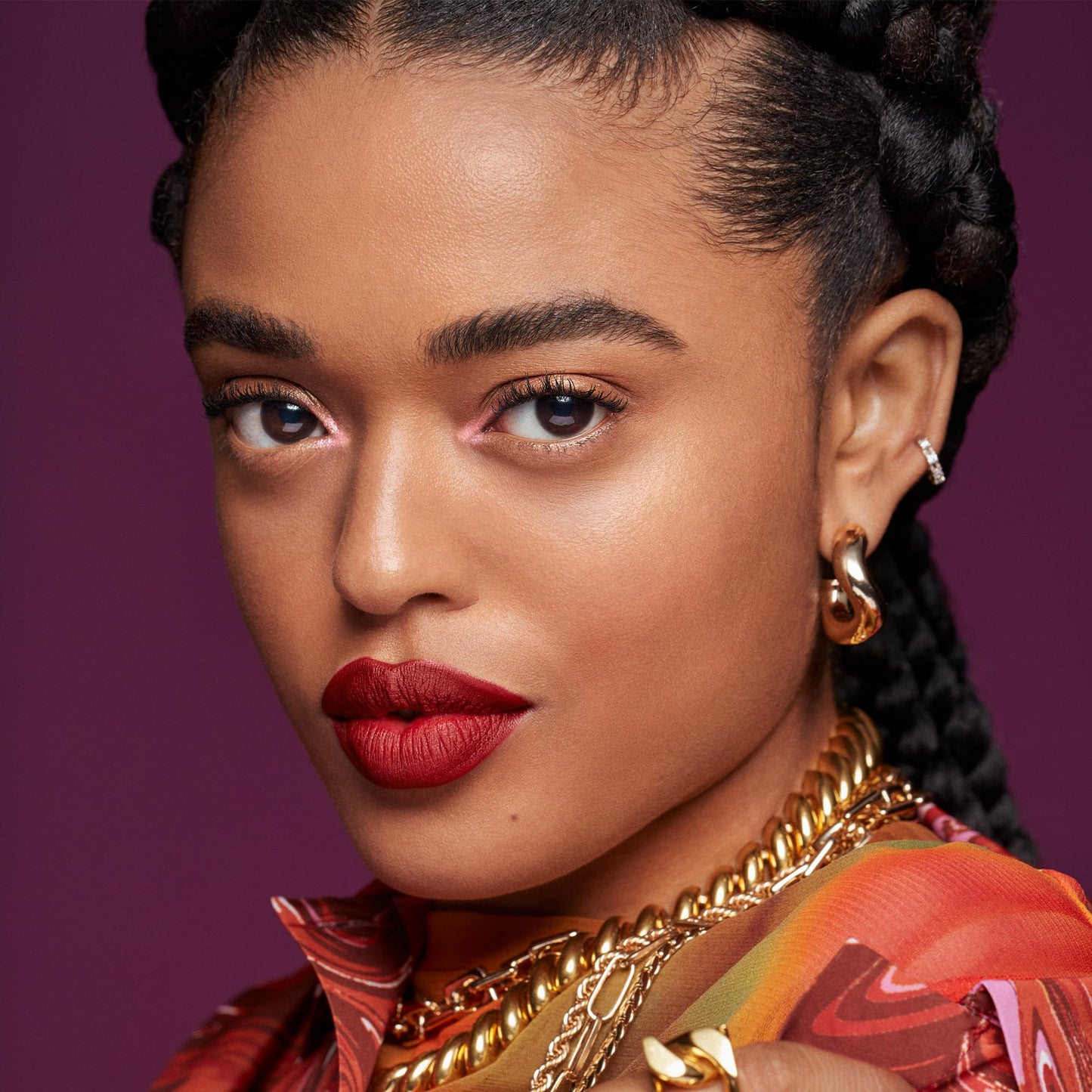 Black Opal BLK/OPL COLORSPLURGE Liquid Matte Lipstick, Berry Red - long-lasting, enriched with Vitamins C & E, paraben-free, cruelty-free