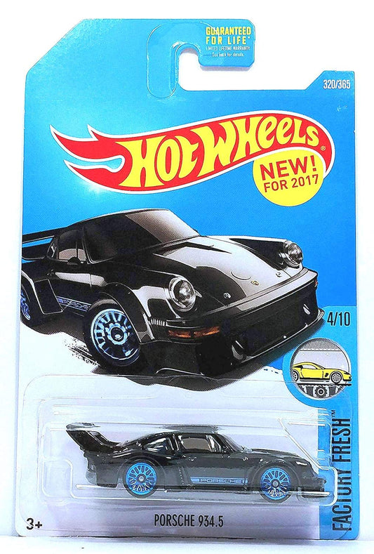 Hot Wheels 2017 Factory Fresh Porsche 934.5 320/365, Black