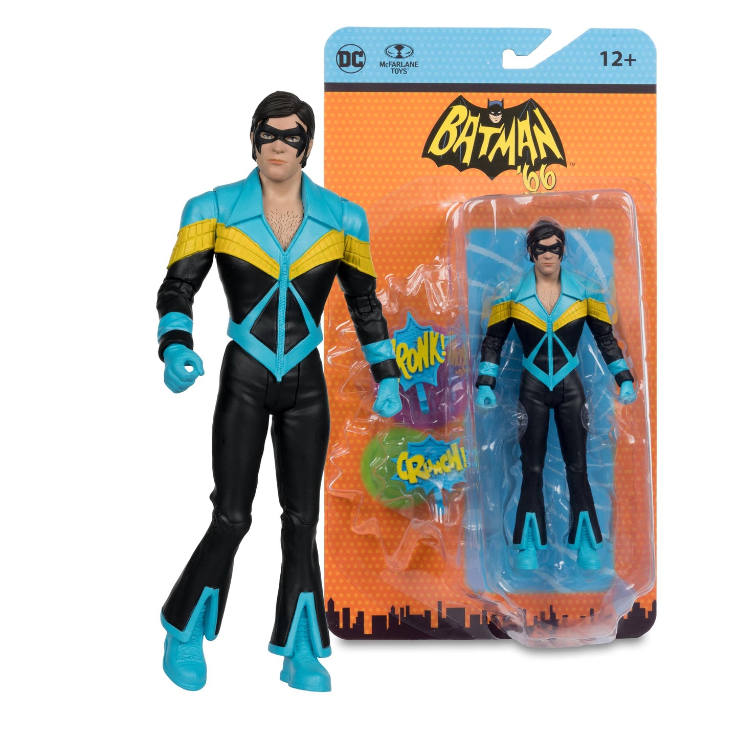 McFarlane Toys - DC Retro Nightwing (Batman 66' Comic) 6in Action Figure