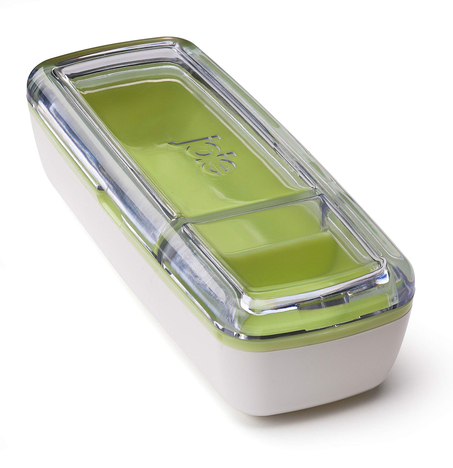 Joie Snack On the Go Divided Container, Two Compartment Storage Box Keeps Foods Separate, Leakproof and Airtight, Ideal for Veggies and Dip or Cheese…
