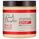 Carol’s Daughter Hair Milk Styling Pudding for Curls, Coils and Waves, with Agave and Avocado Oil, Paraben Free Defining Curl Cream, 8 oz
