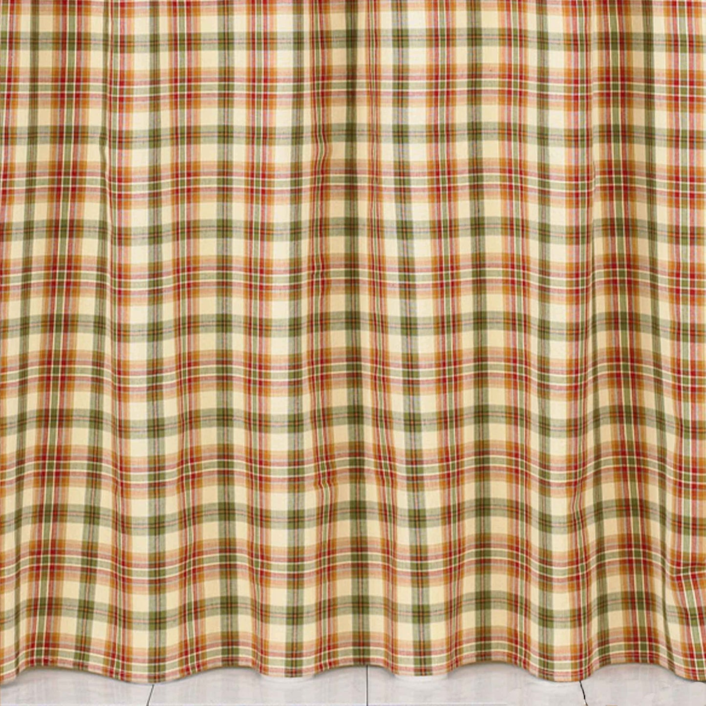 Park Designs Lemon Pepper Shower Curtain, 72 by 72"