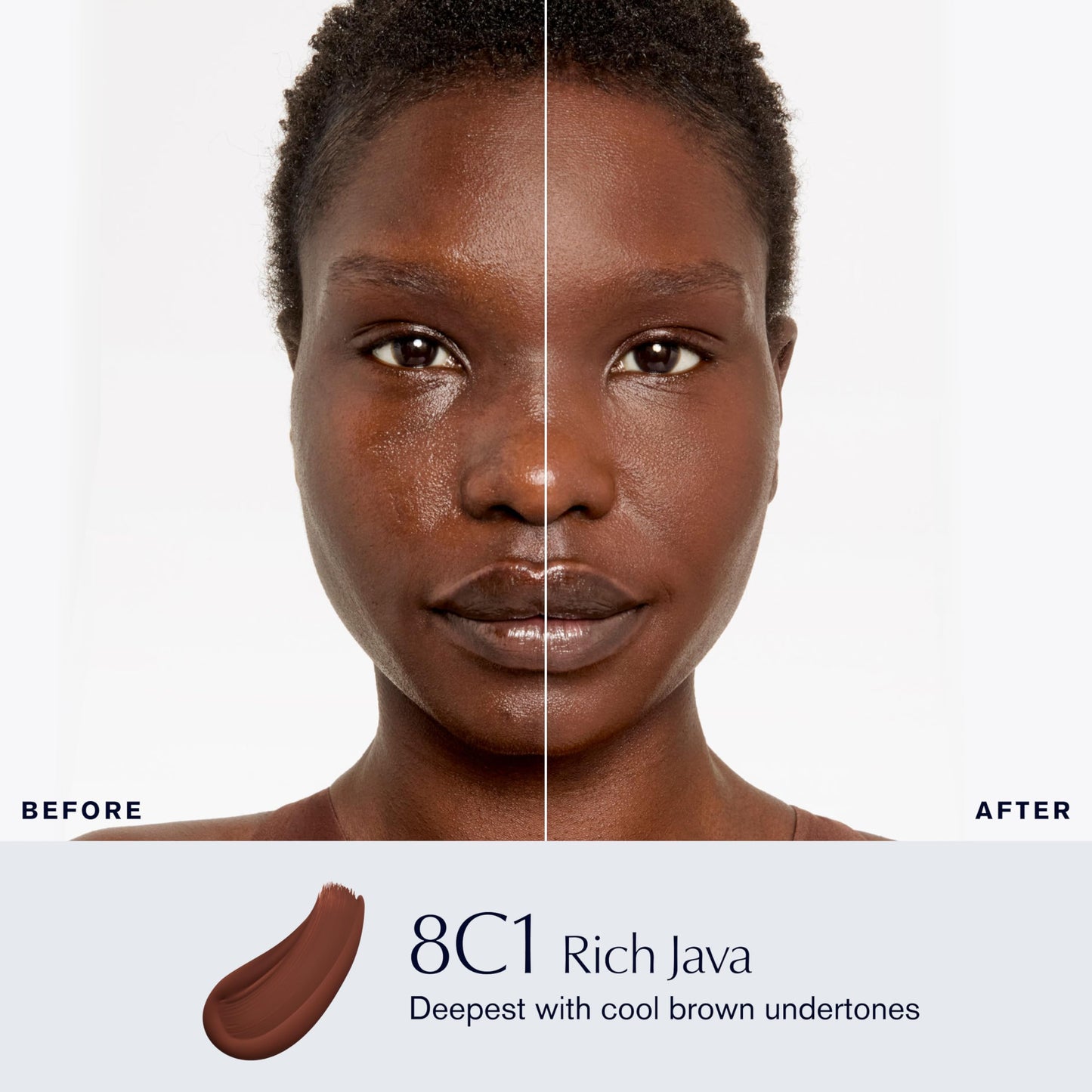 Estée Lauder Double Wear Stay-in-Place Foundation Makeup | 36-Hour Long-Wear Matte Foundation, 1 Fl Oz, 8C1 Rich Java