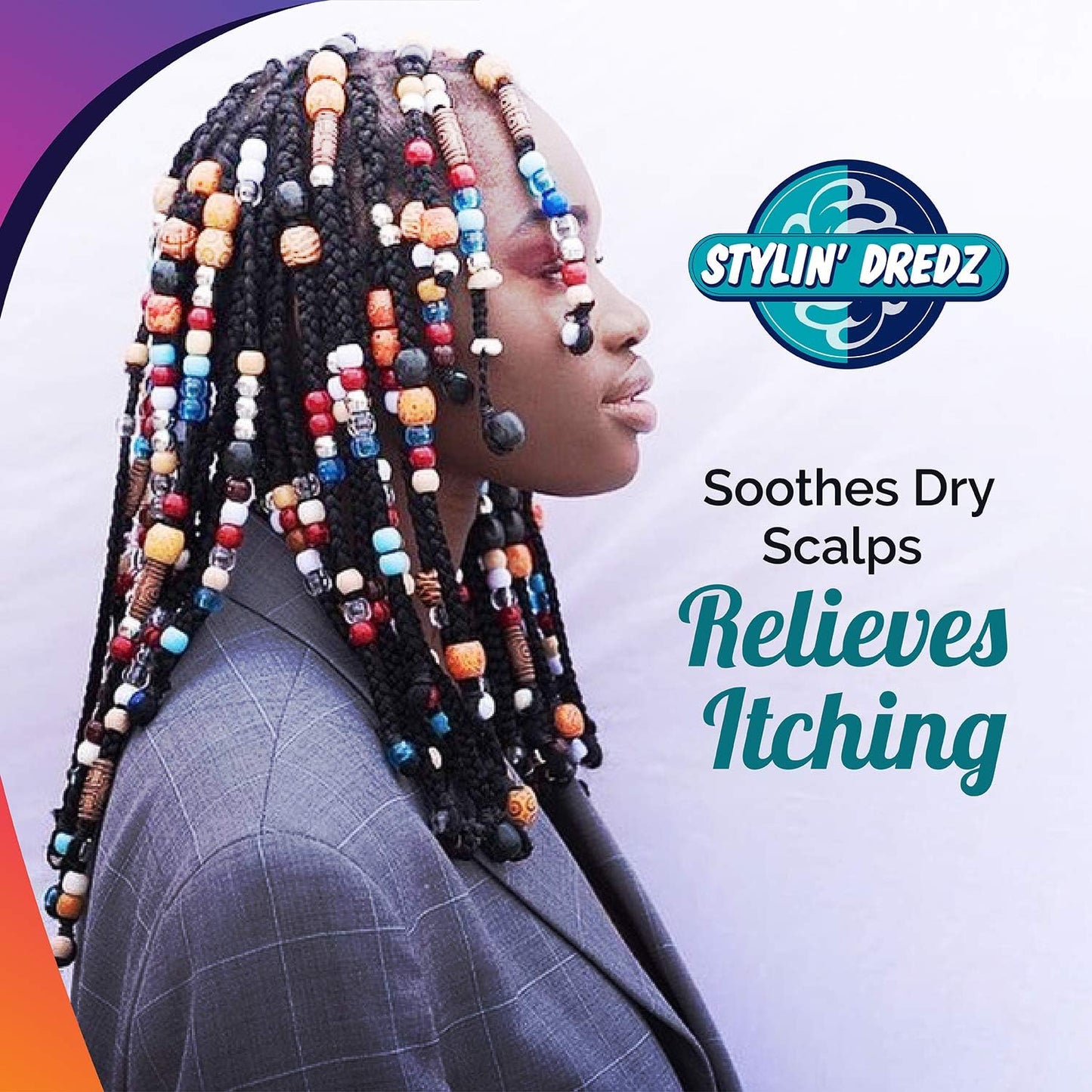Stylin Dredz Moisture Splash Conditioning Braid Spray and Dreadlock Moisturizer Spray - 350 ml Single