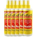 Sulfur8 Dandruff Treatment For Braids 12 Ounce Spray (Pack of 6)