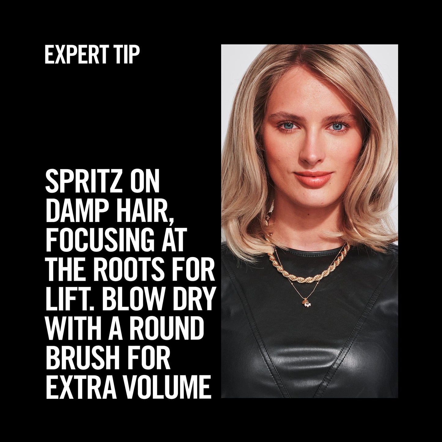 TRESemmé One Step 5-in-1 Volumizing Hair Styling Mist For Fine Hair One Step Volume Hair Care Product for Soft, Weightless Volume 8 oz
