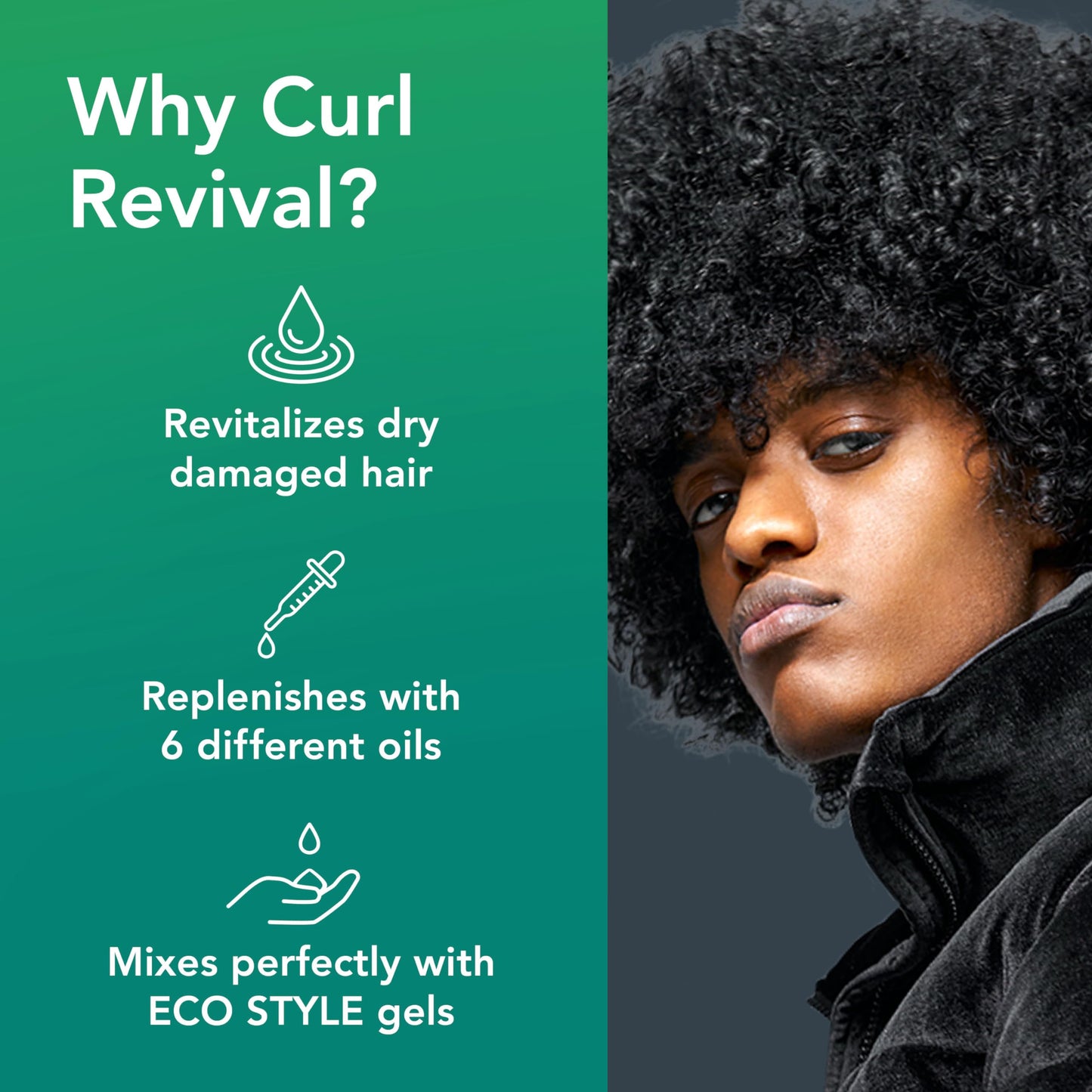 Eco Style Gel Booster Curl Revival