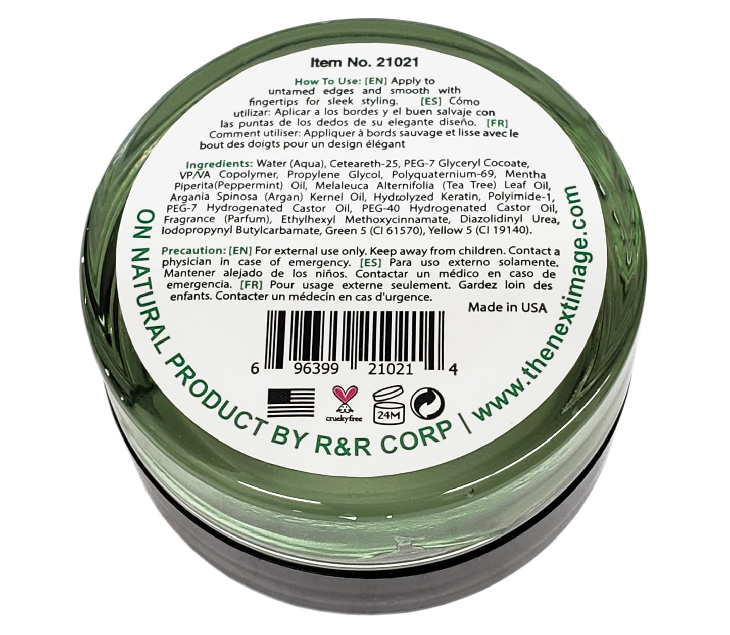 On Natural Edge Control Extreme Hold-Peppermint and Tea Tree Oil (1oz)