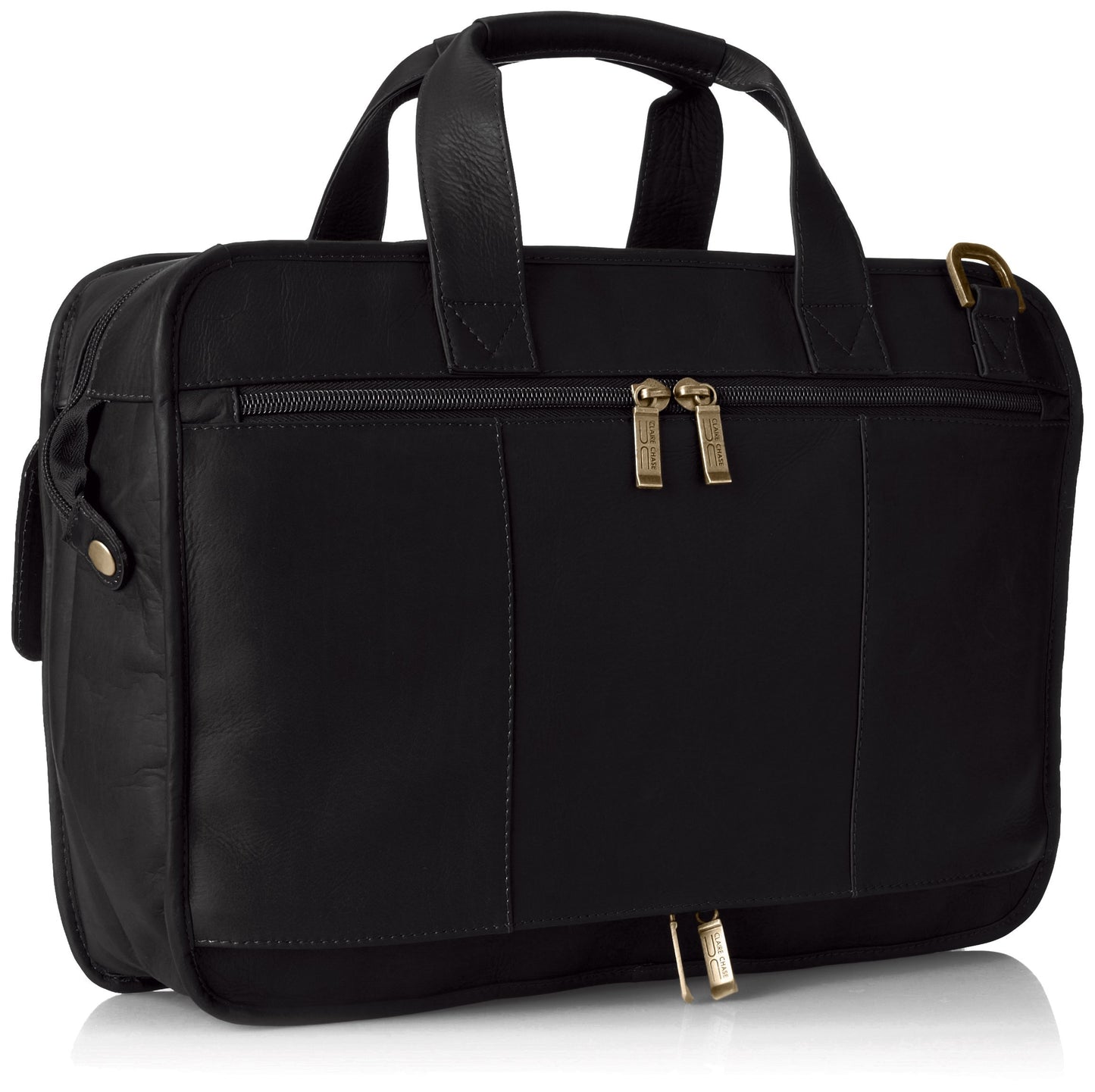 Claire Chase Slimline Executive Briefcase, Black, One Size
