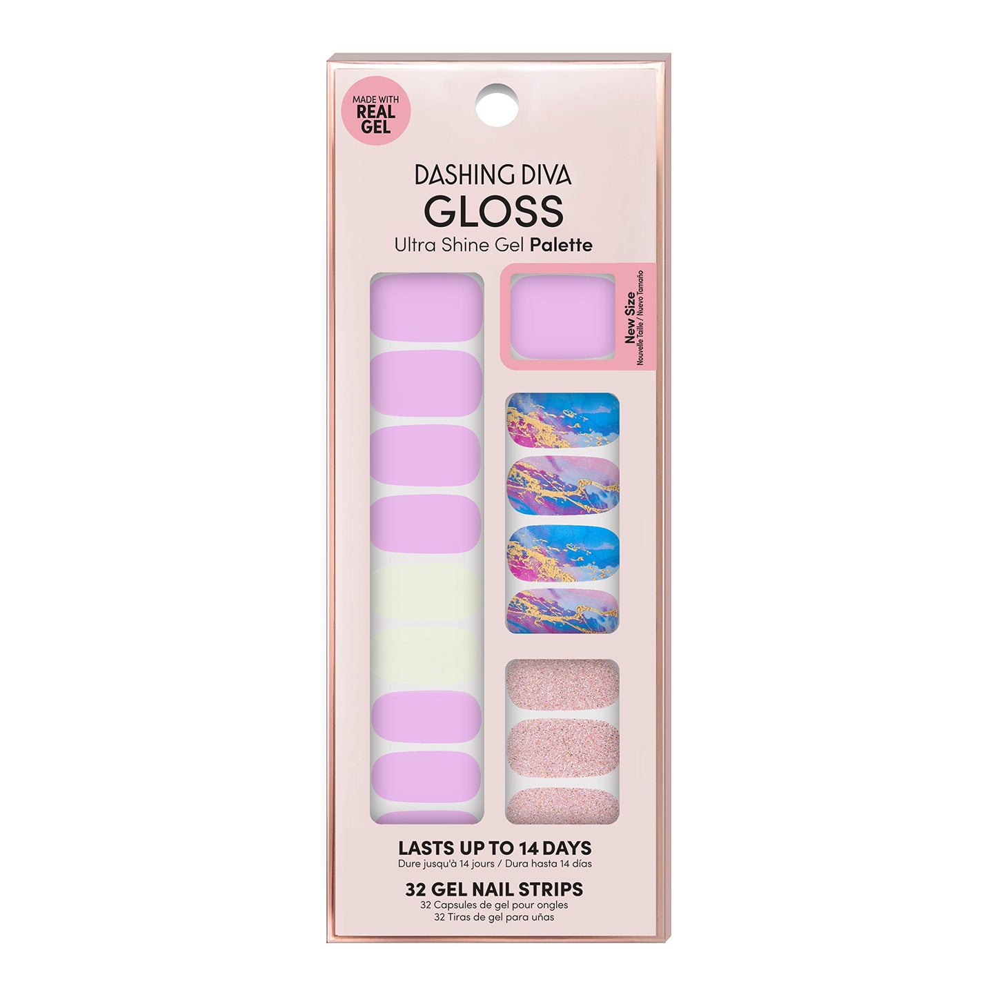 Dashing Diva Gloss Ultra Shine Gel Palette (Violet Moonstone)