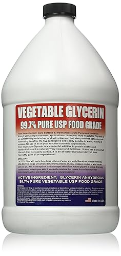 SMPLY. 99.7% Pure USP Food Grade Vegetable Glycerin for Skin, Soap, and More, 1 Gallon
