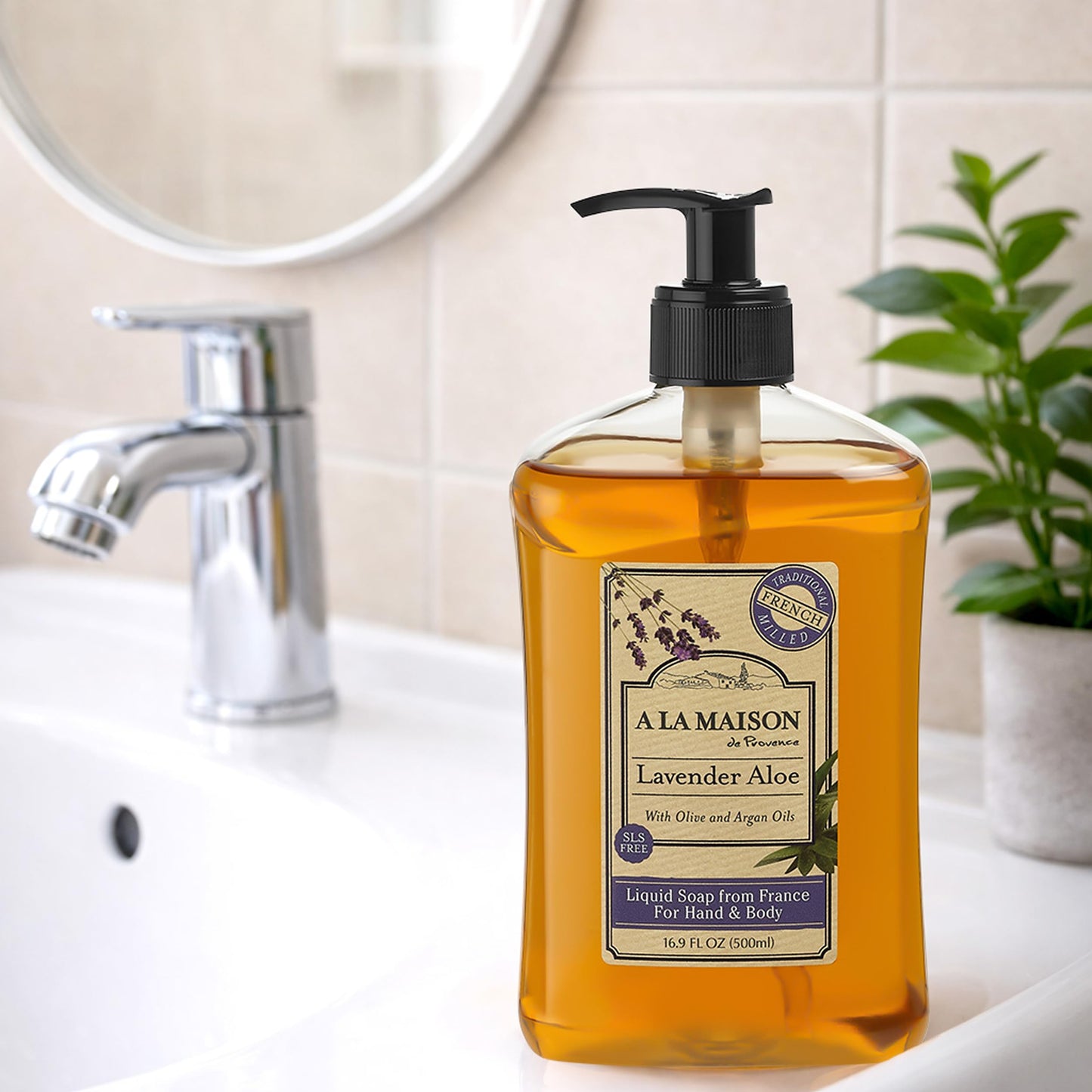 A La Maison Soap Liq Frnch Lvndr Aloe