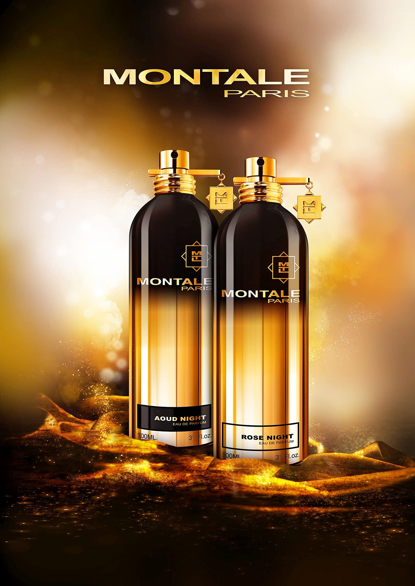 MONTALE Rose Night Eau de Parfum Spray, 3.3 Fl Oz