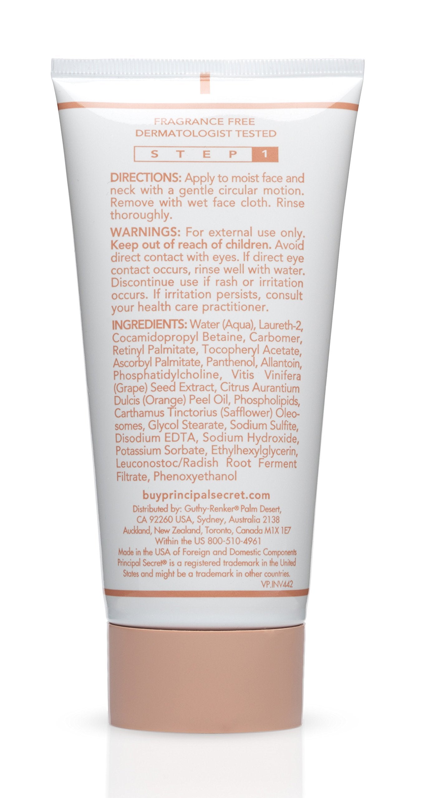 Principal Secret - Advanced - Gentle Deep 4-in-1 Cleanser - 6 Ounces