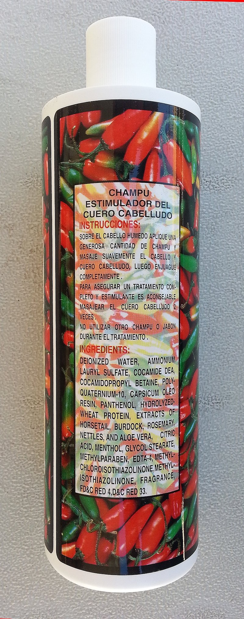 Spanish Garden N'iceshop Original Pepper Shampoo 16 Oz