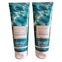 Bath & Body Works Water Lily Springs Ultimate Hydration Body Cream 8 Ounces Pack of 2