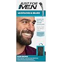 Just For Men Color Gel Mustache & Beard M-45, Dark Brown (Value Pack Of 4)